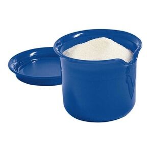 Tupperware Mexico Exclusive Blue Sugar Bowl with Lid Tupperware Azucarera